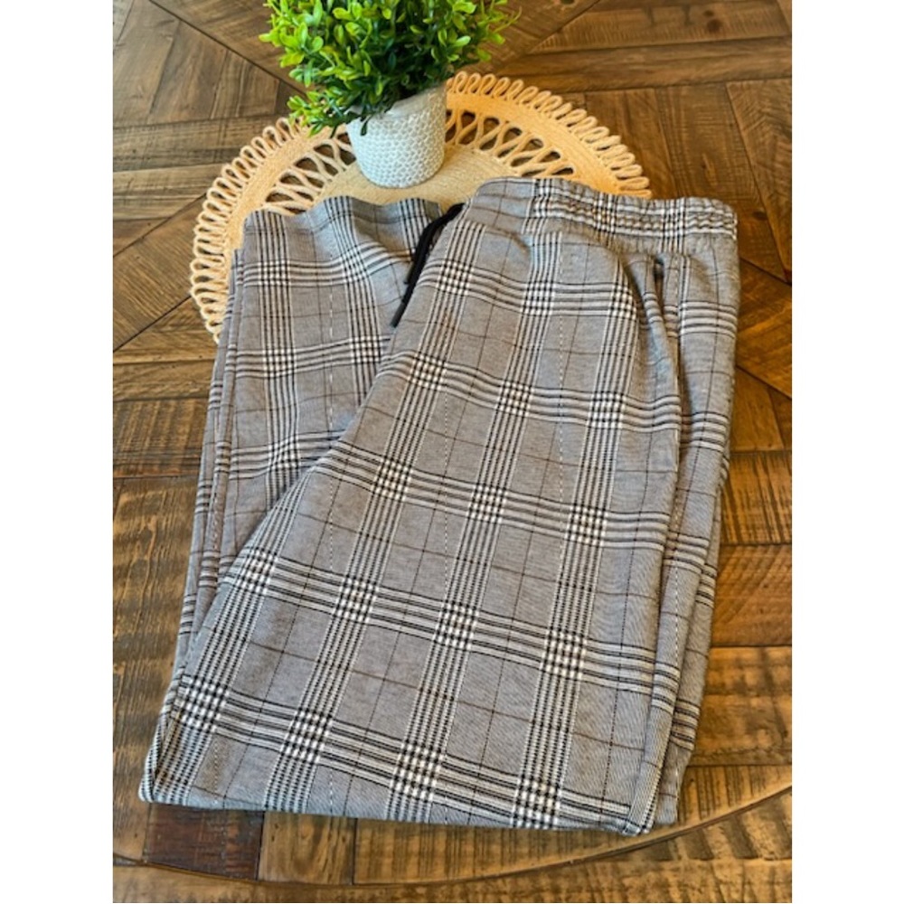 Glen Plaid Professional Pants